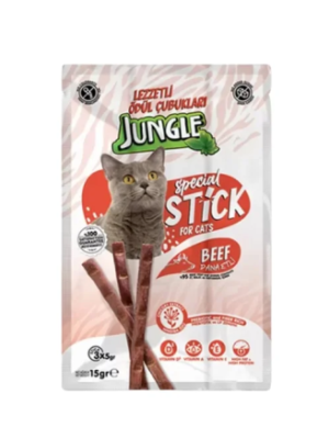 JUNGLE ÖDÜL MAMASI 3 LÜ STİCK BİFTEK